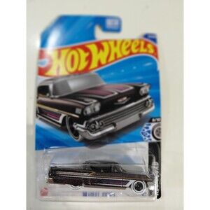 NIP Hot Wheels Rod Squad 1:64 Die Cast Custom 1958 Chevrolet Impala Classic Car